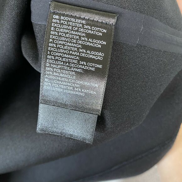 The North Face black series Spacer Knit black Crew sweatshirt small NWT - Picture 9 of 9